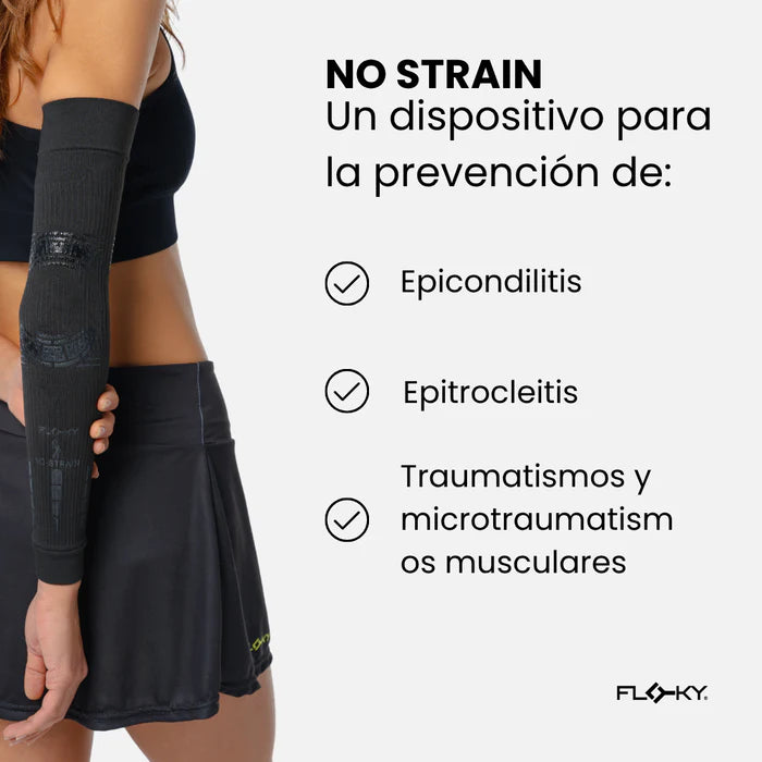 Manguito Floky No Strain Blanco