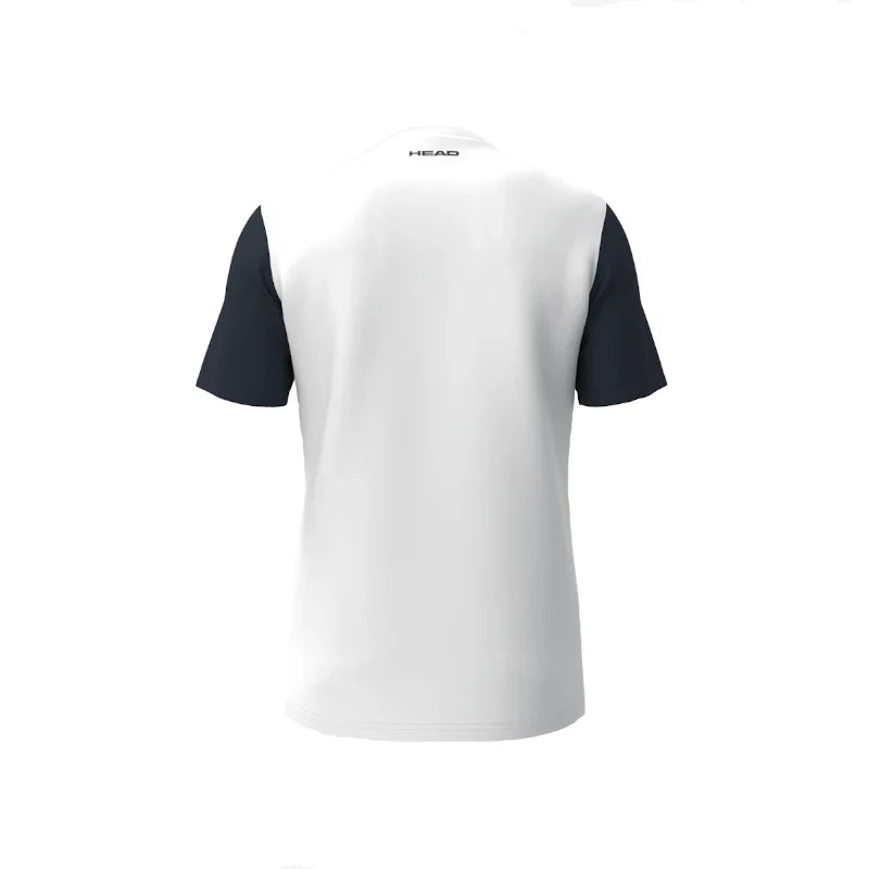 Playera Head Club 25 Azul Marino/Blanca 2025