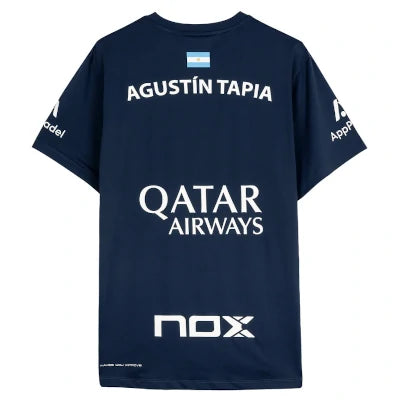 Playera Nox Sponsor AT10 Azul Marino