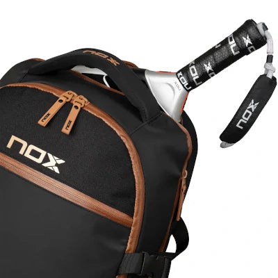Mochila Nox Luxury Open Series Negro/Marron