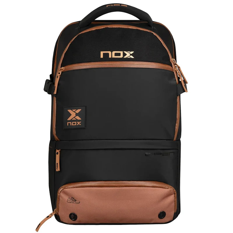 Mochila Nox Luxury Open Series Negro/Marron
